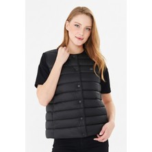 Pique NESLI KADIN YELEK Çıtçıt Kapamalı Şişme Yelek