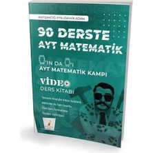 0'ın Da 0'ı 90 Derste Ayt Matematik Kampı Video Ders Kitabı... +30 Başvuru Kitabı