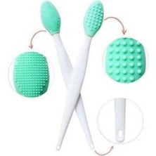 Normadia Iki Parçalı Siyah Nokta ve Peeling Fırçası Seti, Cilt Temizliği Için