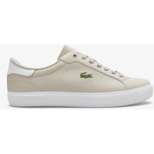 Lacoste Powercourt Erkek Bej Sneaker 751SMA0116T 25Y