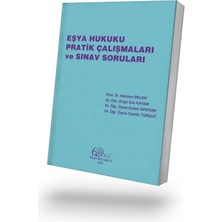 Filiz Kitabevi Eşya Hukuku Pratik Çalışmaları ve Sınav Soruları