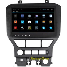 Audioline Ford Mustang 2014-2019 Dijital Klima Android 4 GB + 64 GB Rom Carplay Multimedya + Geri Görüş Kamerası Hediye