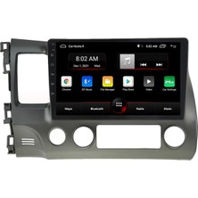 SSL Honda Civic Fd6 2006-2012 Android  8 GB Ram + 128 GB Rom Carplay Multimedya + Geri Görüş Kamerası Hediye