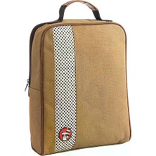 Pisikopat Modern Minimal Tasarımlı Rakun Desenli Sanatsal Panelli Canvas Laptop & Sırt Çantası