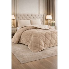 "yastık Kılıfı Hediyeli" Çift Kişilik Çift Taraflı 195X215 Lüx Welsoft Yorgan