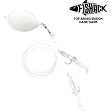 Fishack Top Arkası Silikon - 5.5cm - 3'lü Hazır Set