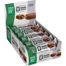 Born Winner Core Protein Bar Chocolate & Caramel 12 57G