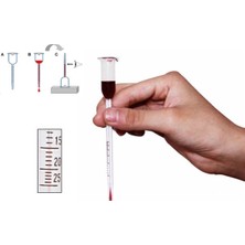 Normadia Şarap ve Alkol Seviyesi Ölçüm Cihazı, 0-25°c, Cam, THR255