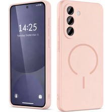 Kip GSM Samsung Galaxy A35 Uyumlu Kılıf Magsafe Şarj Destekli Kamera Korumalı Yumuşak Iz Bırakmaz Kapak