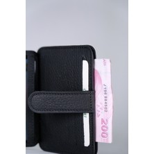 Boleine Unisex Deri Kartlık Ares BL2003 Siyah