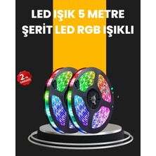 Herşeytrend 5 Metre Kumandalı Su Geçirmez Şerit LED
