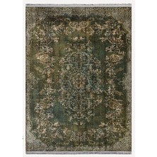 Kilim Home Mars 2177 Eskitme Desenli Yıkanabilir Kaymaz Tabanlı Salon Halısı, Koridor ve Mutfak Halısı