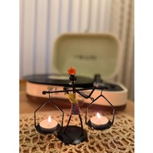 Afrika  Kadın Temalı Denge Mumluk Dekarasyon