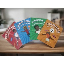 Mutlu Çocuk Yayınları Futbolcular Mini Boyama Kitabı 4'lü Set
