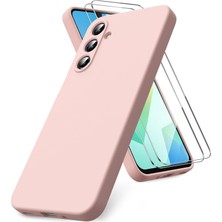 Kip GSM Samsung Galaxy S25 Fe Uyumlu Ekran Koruyuculu Kılıf Çizilmez Içi Kadife Lansman Yumuşak Ince Kapak