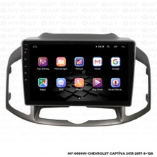 Audioline Chevrolet Captiva 2012-2015 Android 4 GB +64 GB Rom Carplay Multimedya + Geri Görüş Kamerası Hediye