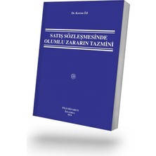 Filiz Kitabevi Satiş Sözleşmesinde Olumlu Zararın Tazmini