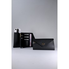 Boleine Kadın Büyük Boy Cüzdan Maria BL2002 Siyah