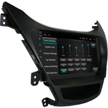 SSL Hyundai Elentra 2011-2013 Android 4 GB + 64 GB Rom Carplay Multimedya + Geri Görüş Kamerası Hediye