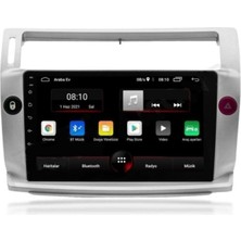 SSL Citroen C4 Old 2005-2012  Android 4 GB + 64 GB Rom Carplay Multimedya + Geri Görüş Kamerası Hediye