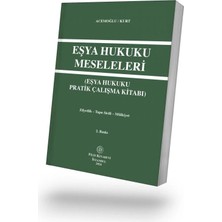 Filiz Kitabevi Eşya Hukuku Meseleleri 2. Baskı