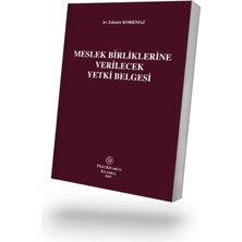 Filiz Kitabevi Meslek Birliklerine Verilecek Yetki Belgesi