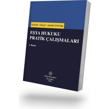 Filiz Kitabevi Eşya Hukuku Pratik Çalışmaları 2. Baskı