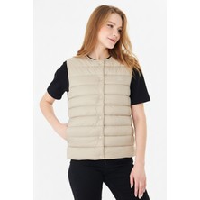 Pique NESLI KADIN YELEK Çıtçıt Kapamalı Şişme Yelek