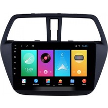 Audioline Suzuki S Cross 2012-2017 Android 8 GB Ram + 128 GB Rom Carplay Multimedya + Geri Görüş Kamerası Hediye