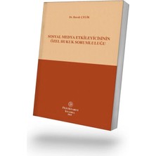 Filiz Kitabevi Sosyal Medya Etkileyicisinin Özel Hukuk Sorumluluğu