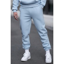 Tarz Cool Unısex Regular/normal Kesim Paçası Lastikli Içi Polar/sıcak Tutan Eşofman Altı