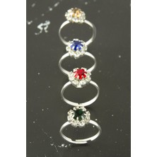 Makay Kristal Taşlı Eklem Yüzük