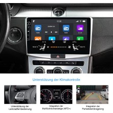 Audioline Volkswagen Passat B7 Android 4 GB Ram + 64 GB Rom Carplay Multimedya + Geri Görüş Kamerası Hediye