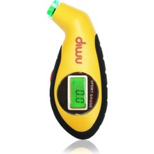 Normadia Aydınlatmalı Dijital Lastik Hava Basıncı Ölçer, Güvenli Sürüş Için Ideal