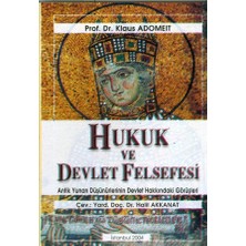 Filiz Kitabevi Hukuk ve Devlet Felsefesi