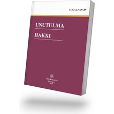 Filiz Kitabevi Unutulma Hakkı