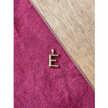 Rupen Kraft 14 Ayar Altın Balon Harf E Kolye Ucu Altın Balon E Harfi Altın Kolye Ucu Altın Harf