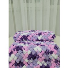 Gift And Flowers Puffy El Örgüsü Bebek Battaniyesi El Örgüsü El Emeği