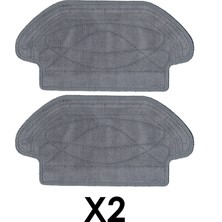 Servisevinde Xiaomi Mijia ile Uyumlu Robot Süpürge Mop Pedi / Bezi 2 Adet