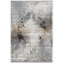 Kilim Home Mars 2163 Eskitme Desenli Yıkanabilir Kaymaz Tabanlı Salon Halısı, Koridor ve Mutfak Halısı