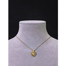 Vulwox Kanatlı Kalp Kolye