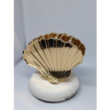 Tuel Gold Metal Mandal Saç Tokası – Büyük Boy Şık Tasarım | Güçlü Tutuşlu Kadın Saç Aksesuarı