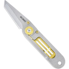 CRKT K.I.S.S. Gold Polat Çakı Paslanmaz Çelik, Tanto Bıçak, EDC Çakı, Kamp Bıçağı