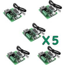 Normadia 5li Kuluçka ve Akvaryum Dijital Termostat Seti, 12V, Hassas Isı Kontrolü