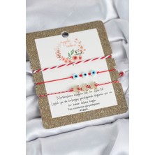 Nacario Marteniçka Bileklik 3'lü ve Nazar Boncuklu Model