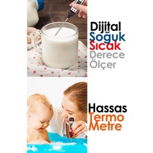 Normadia Dijital Gıda Termometresi, Süt ve Yemek Sıcaklık Ölçüm Cihazı