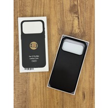 Ceptex Iphone 17 Pro Max Uyumlu Animasyonlu Magsafe Özellikli Deri Kılıf Içi Kadife