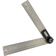 Normadia Dijital Açı Ölçer Cetvel 200 Mm, Hassas ve Kullanışlı Dijital Ölçüm Aracı