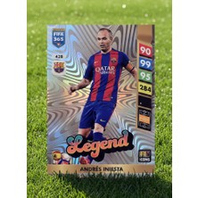 Panini Fıfa 365 - Andres Iniesta Legend Oyun Kartı 428