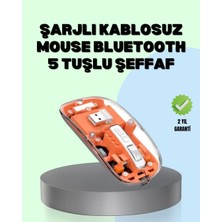 Flamex Şarjlı Ergonomik Fare – 1600 Dpı, Sessiz Tıklama Özellikli